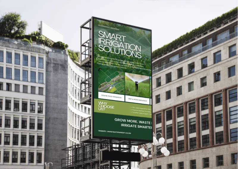 WaterWright Irrigation Campaign marketing campaign